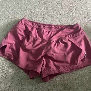 Pink Nike shorts